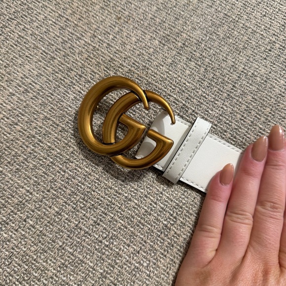 White Fashion Belt - Picture 4 of 6